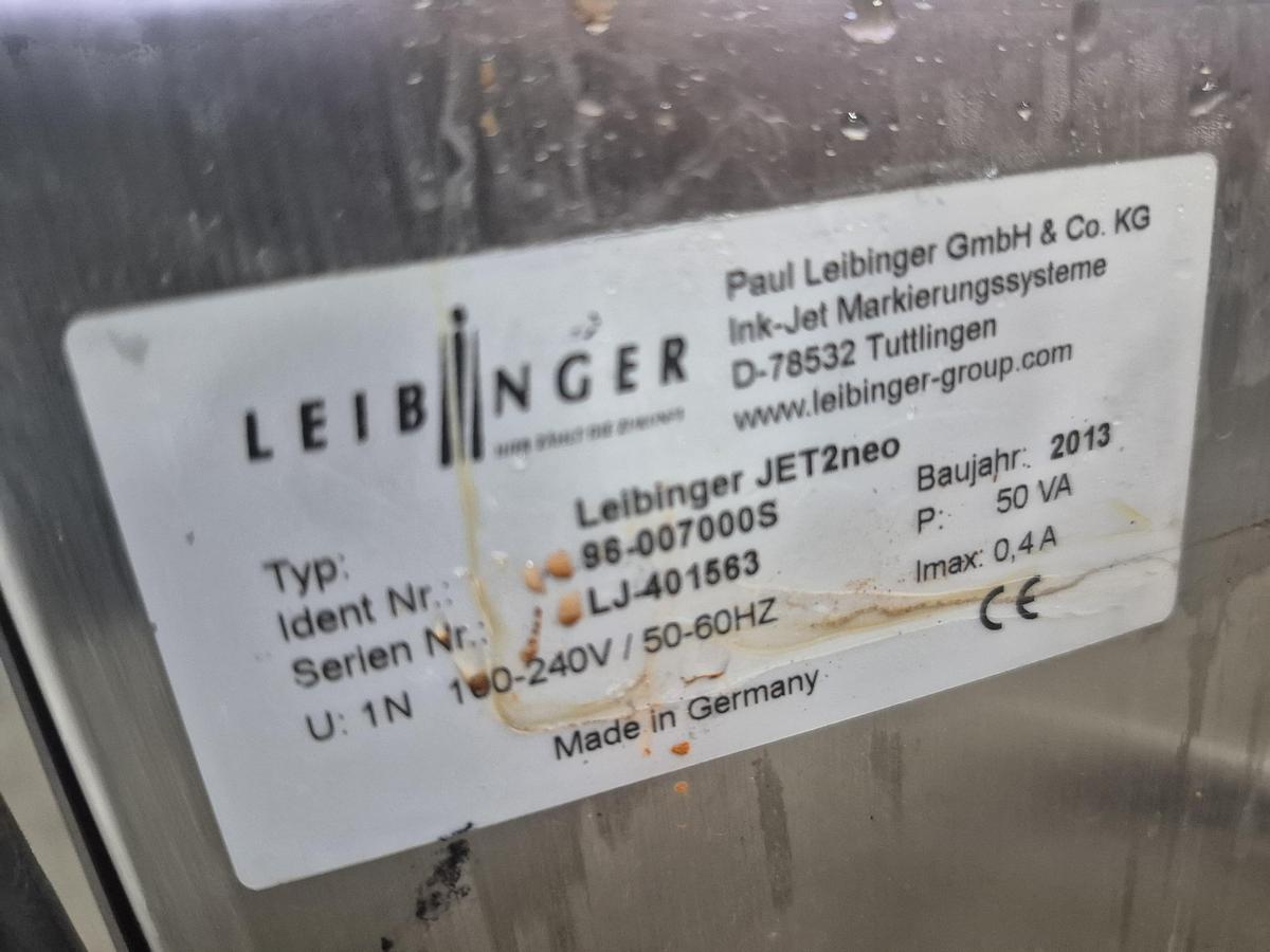Used Leibinger JET2neo Inkjet Printer