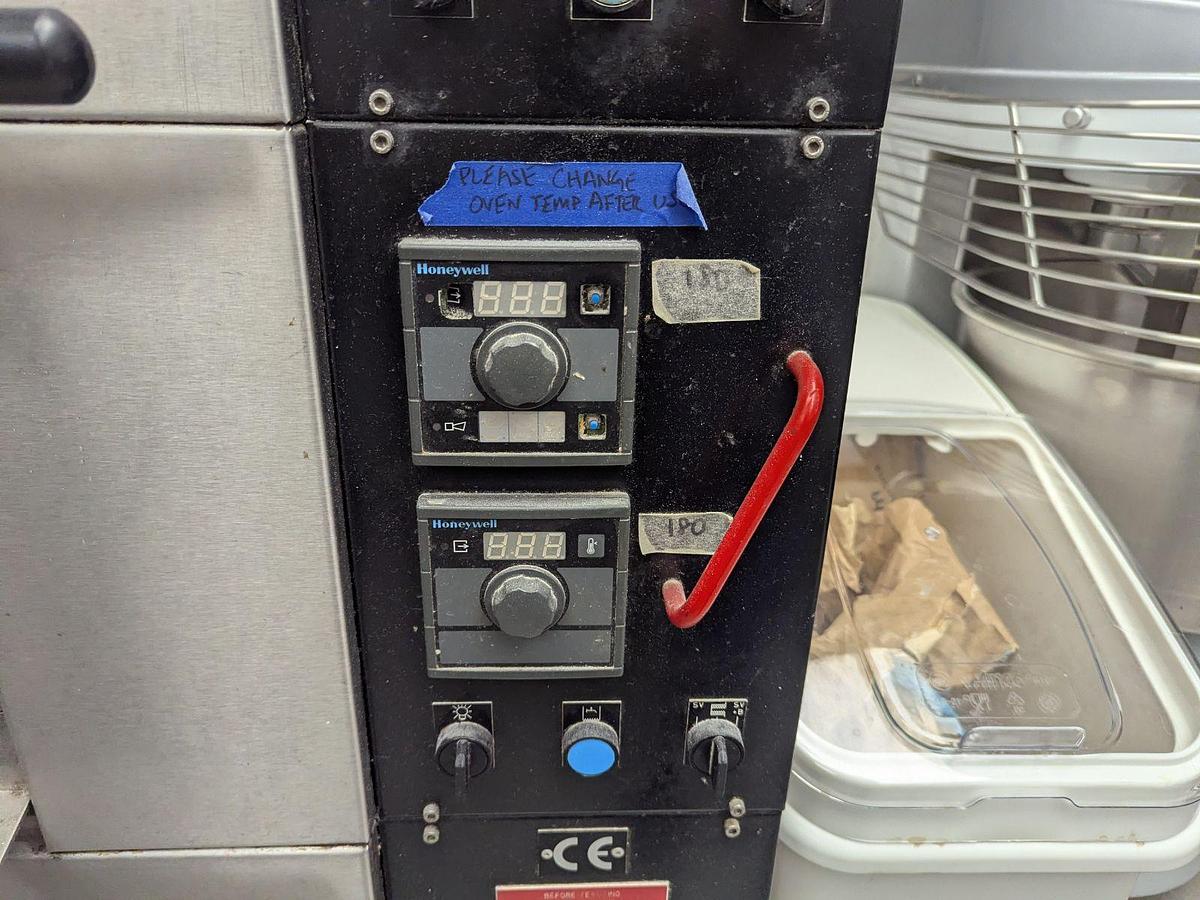 Used Bongard Commercial 3-Deck Bakery Oven