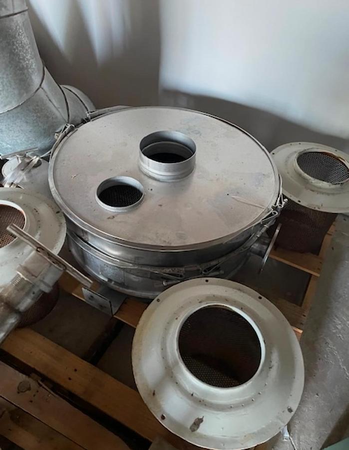 Used Sweco Sifter with Magnet Traps & Metal Detection