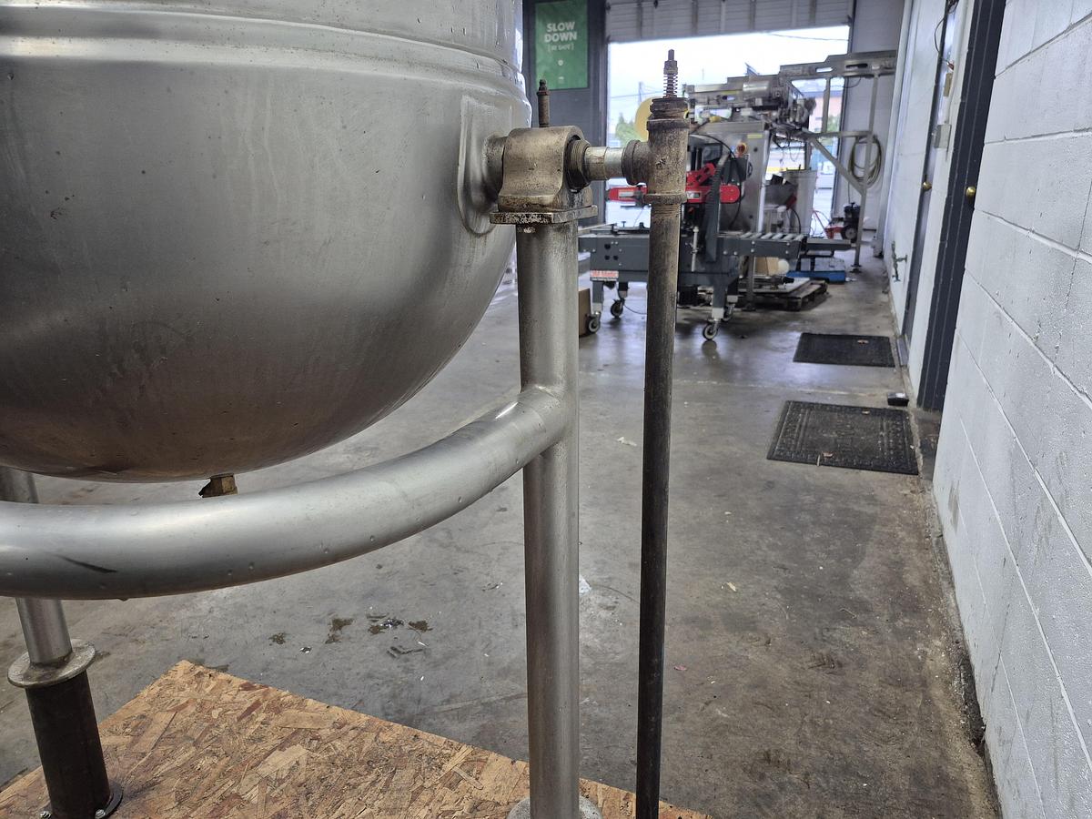 Used Goren D-80 SP 80 Gallon Jacketed Tilting Kettle