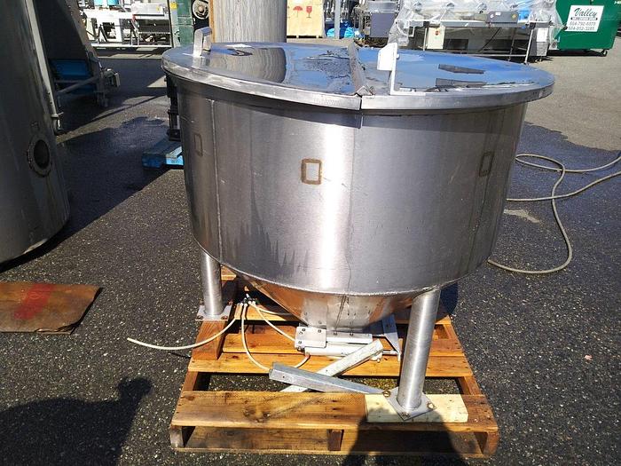 Used 160 Gallon Hopper with Pneumatic Gate
