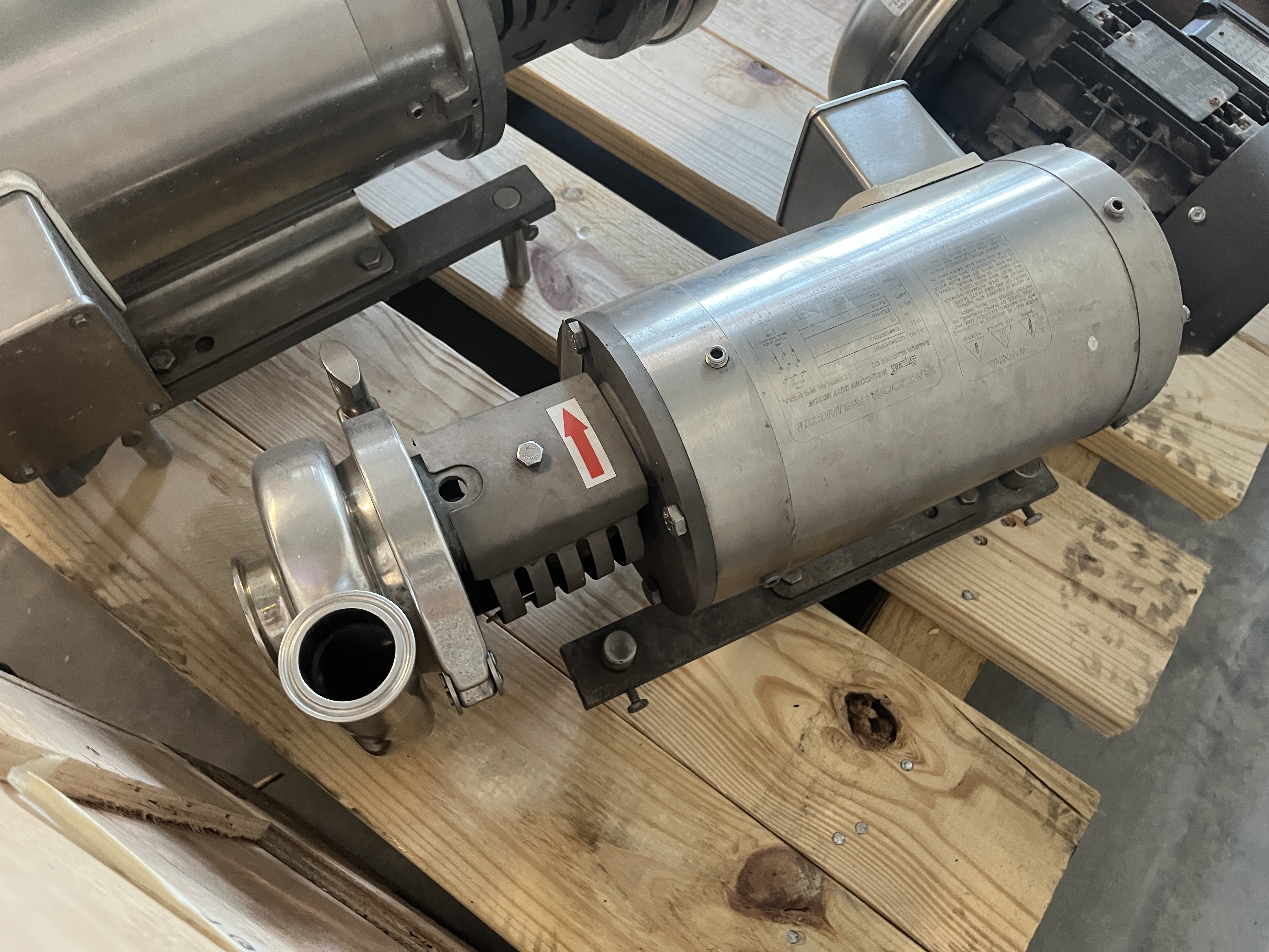 Used 1.5 HP Positive Displacement Pump