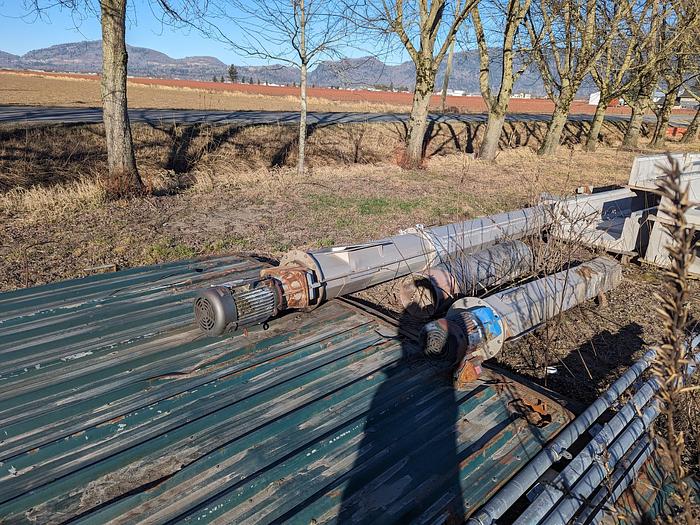 Used Waste Material Elevator Auger