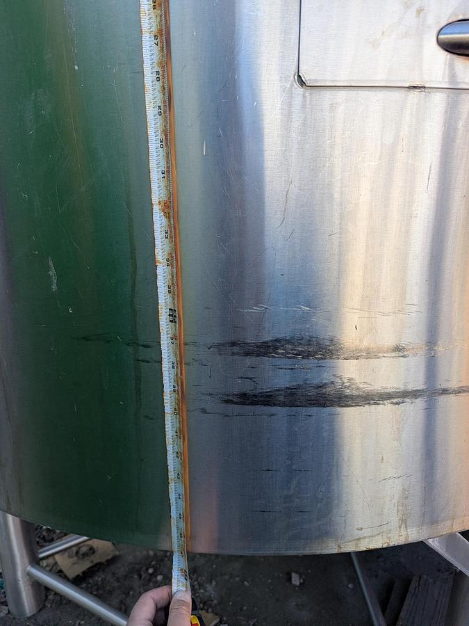Used 400 SS Gallon Holding Tank