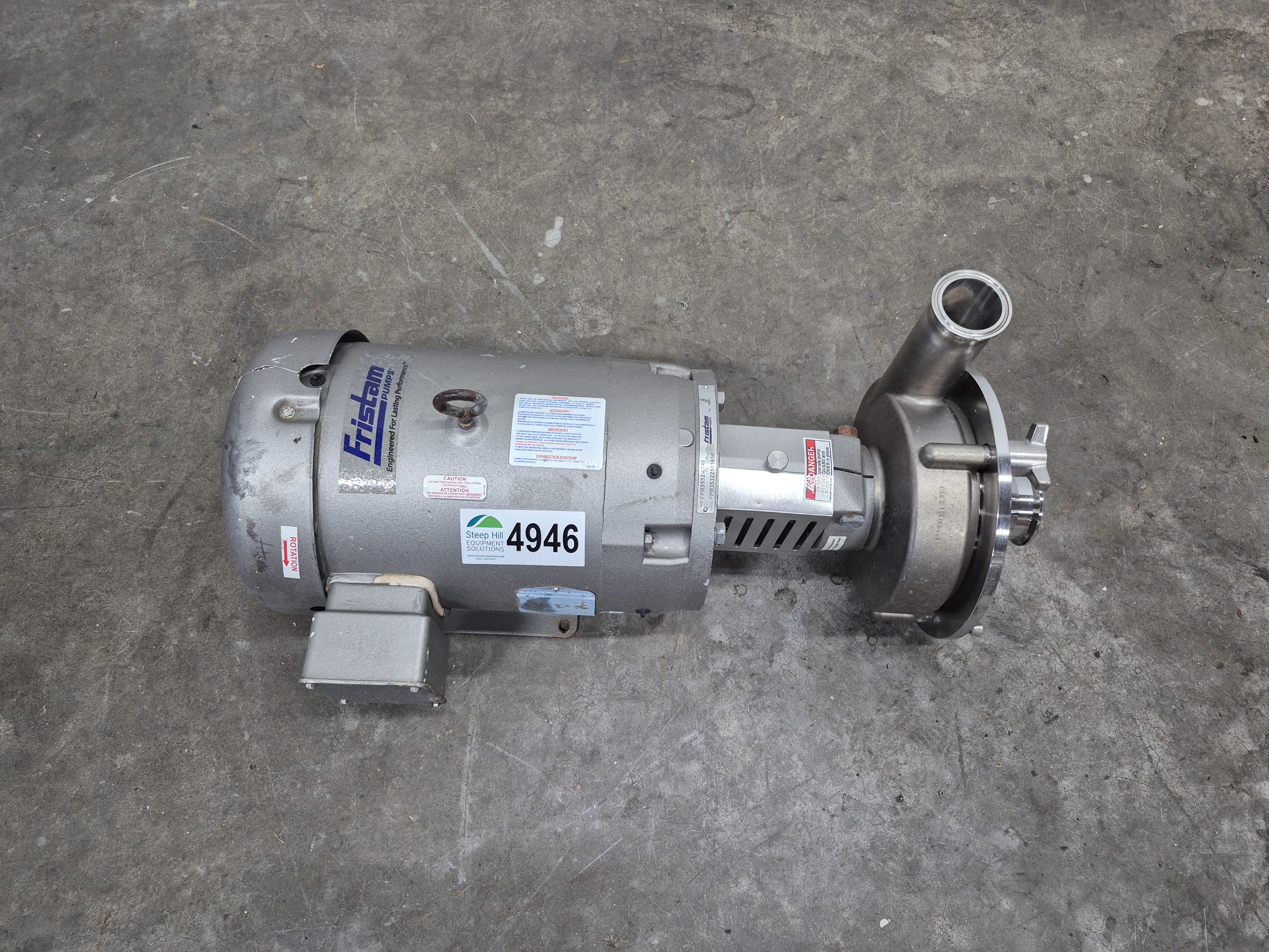 Used Fristam FPR3532-140 Centrifugal Pump