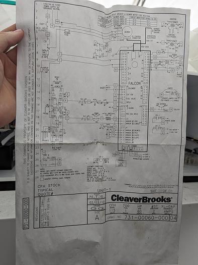Used Cleaver-Brooks 30HP Modular Steam Boiler