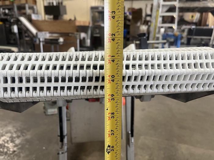 Used 6'L Inclined Modular Conveyor