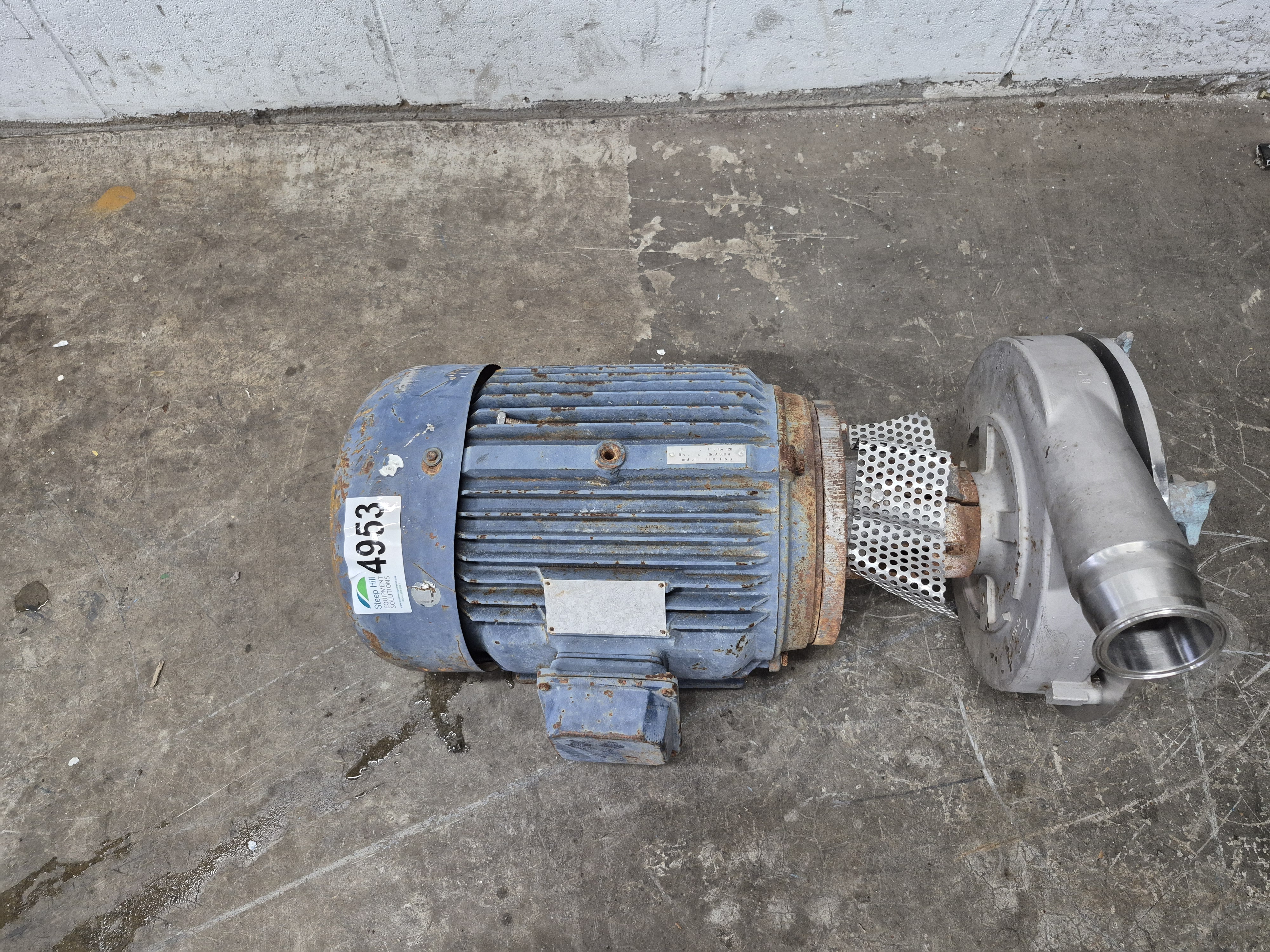 Used Fristam FP355-1 Centrifugal Pump
