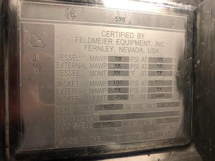 Used 19,000 Liter Chocolate Mixing Tank