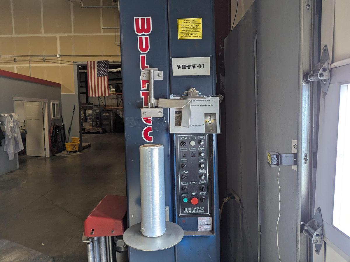 Used Wulftec WHP-200 Pallet Wrapper