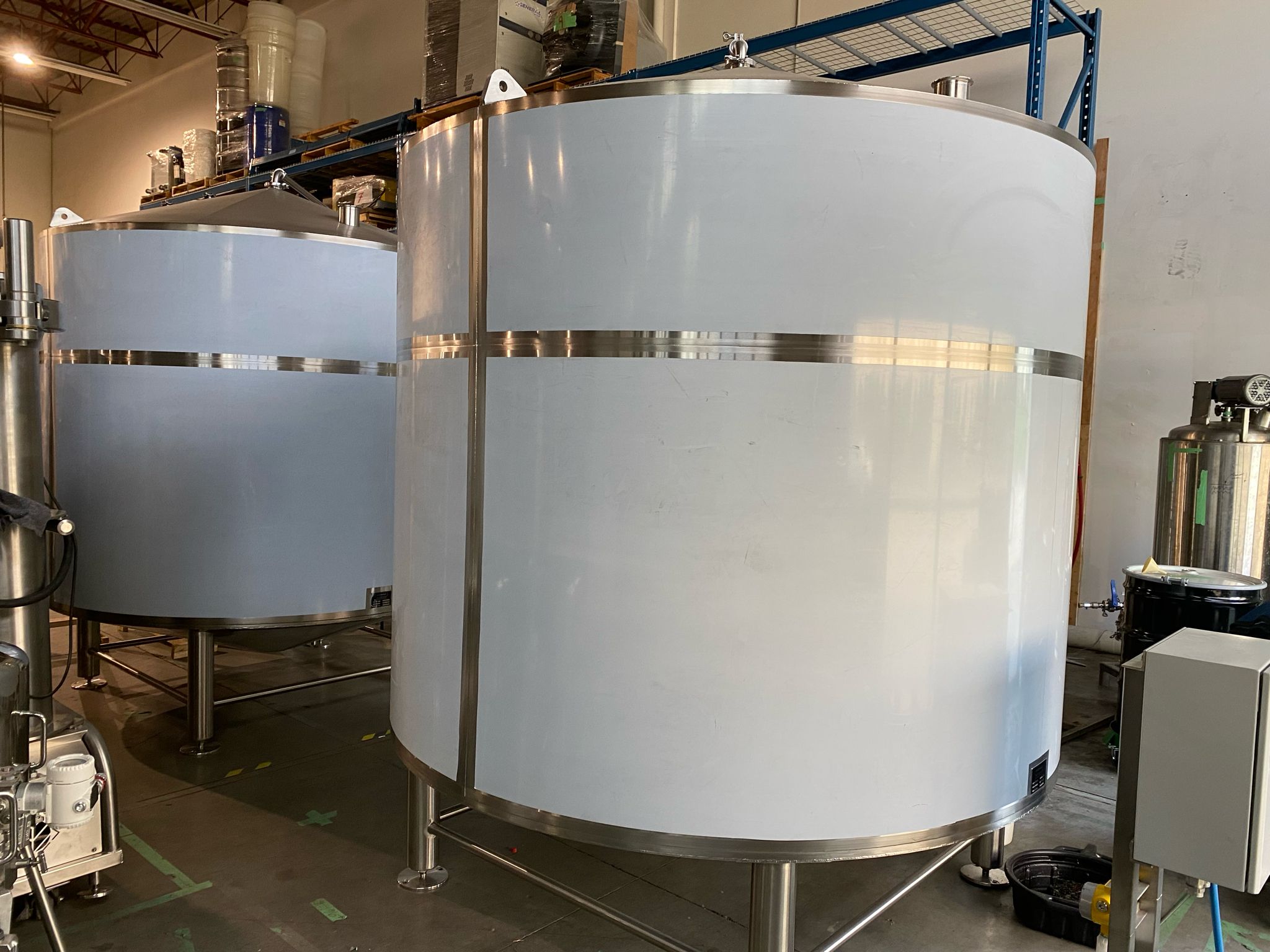 Used 2,500 Gallon Jacketed Tanks