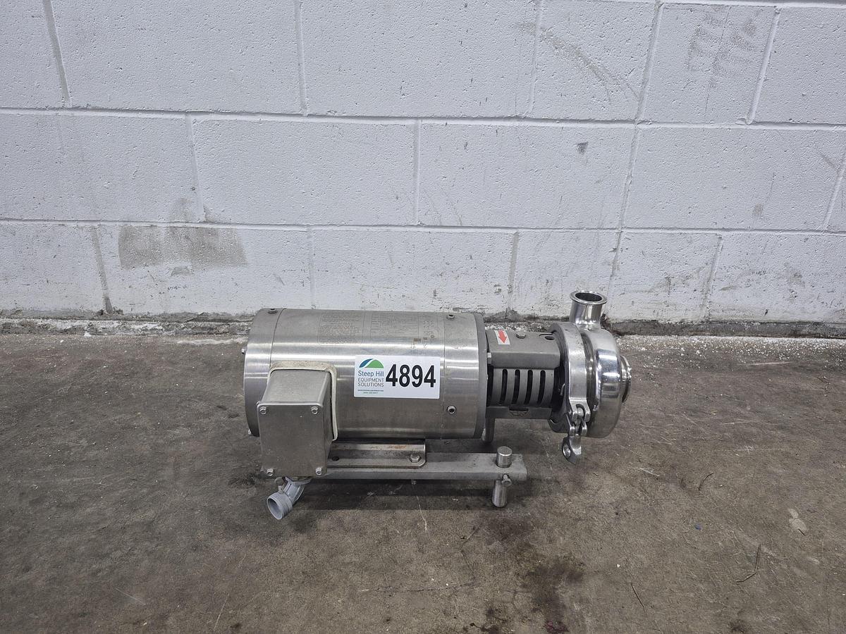 Used Q-Pumps 1.5 HP Sanitary Centrifugal Pump