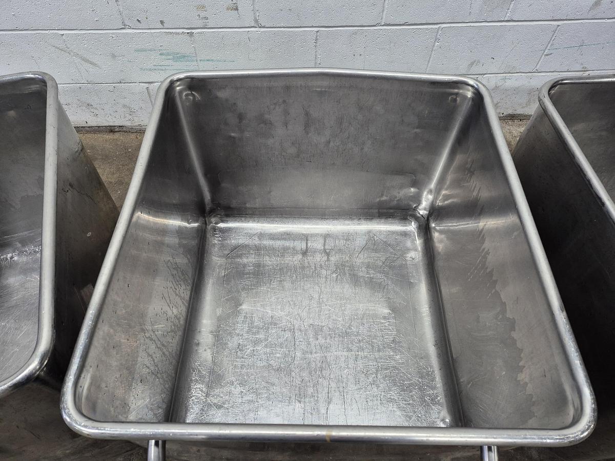 Used Stainless Steel Meat Buggies
