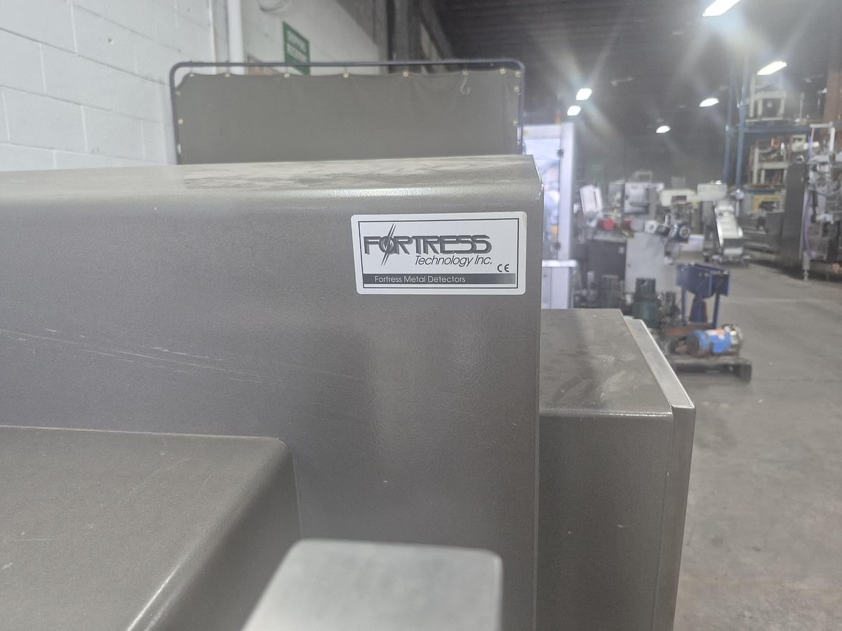 Used Fortress Phantom Metal Detector Conveyor