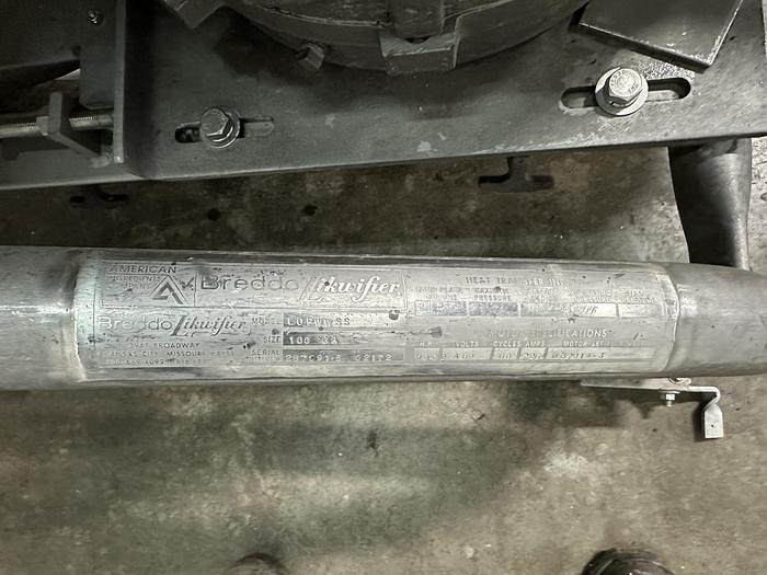 Used Breddo LORWWSS 100 Gal Likwifier
