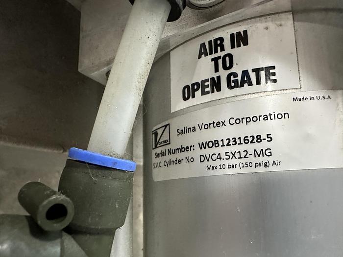 Used Vortex Pneumatic Tote Cage