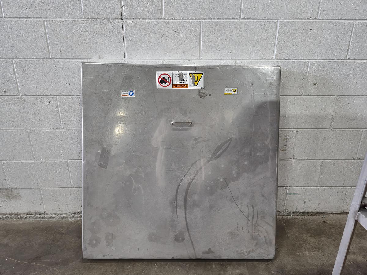 Used Flexicon Hopper with Grate Magnet
