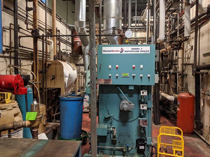Used CleaverBrooks M5P-2000 Steam Boiler