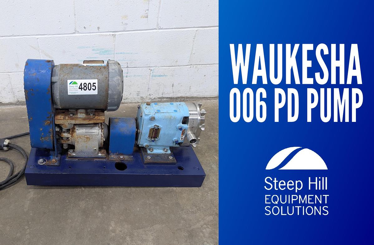Used Waukesha 006 PD Pump