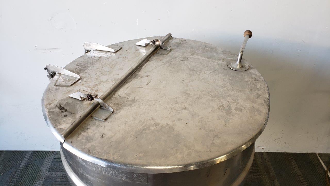 Used BH Hubbert 60-Gallon SS Jacketed Kettle