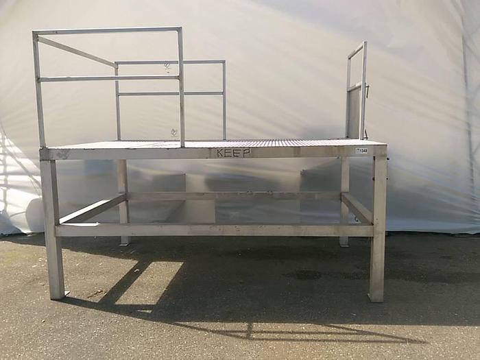 Used Aluminum 10' wide Platform