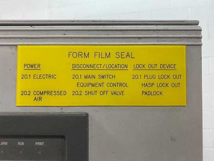 Used Tucs TVF-10-25-C VFFS Bagger