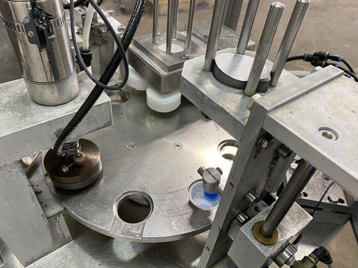 Used Quality QC-8 Rotary Cup Filler-Sealer