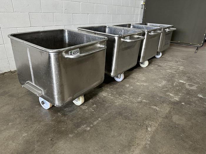 Used Stainless Steel Meat Buggies