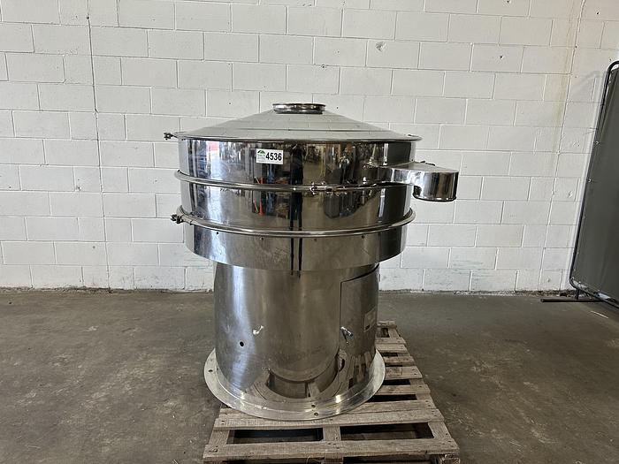 Used DZJX Round 2-Deck Vibratory Sifter Separator
