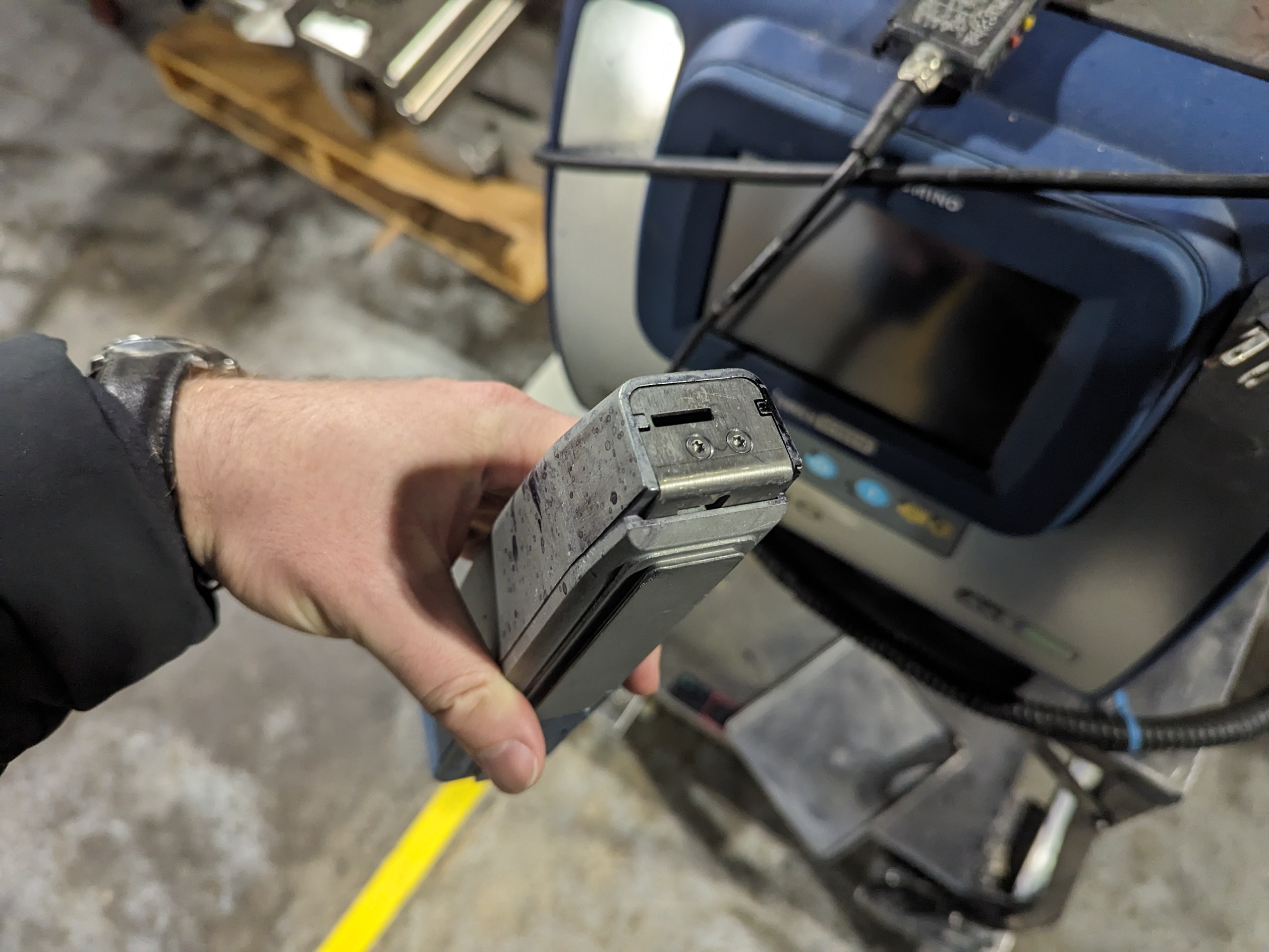 Used Domino Date Coder Ax150i