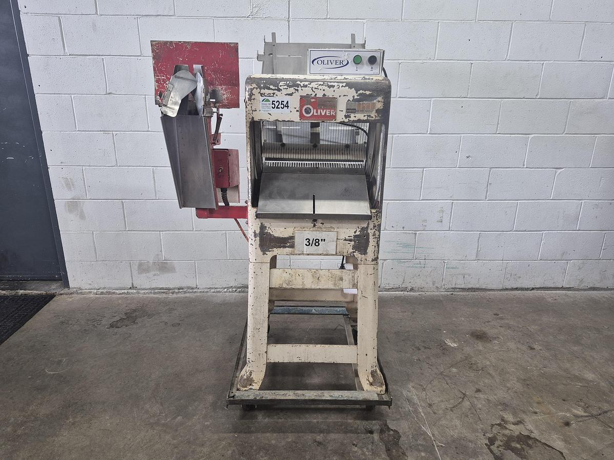 Used Oliver 797G Bread Slicer & Air Bagger