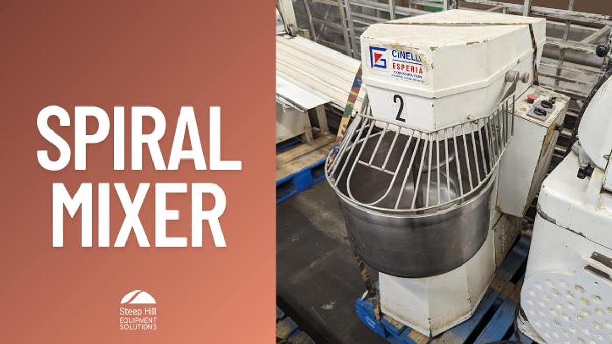 Used Cinelli CG-60kg-2S Spiral Mixer