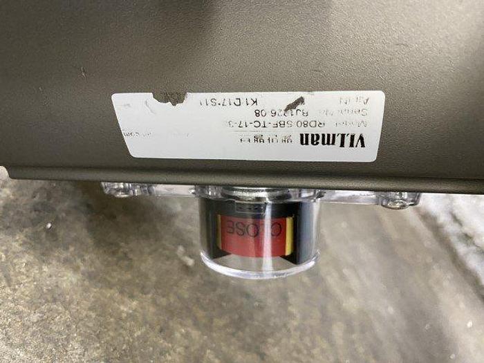 Used Lidded Hoppers With Butterfly Valves