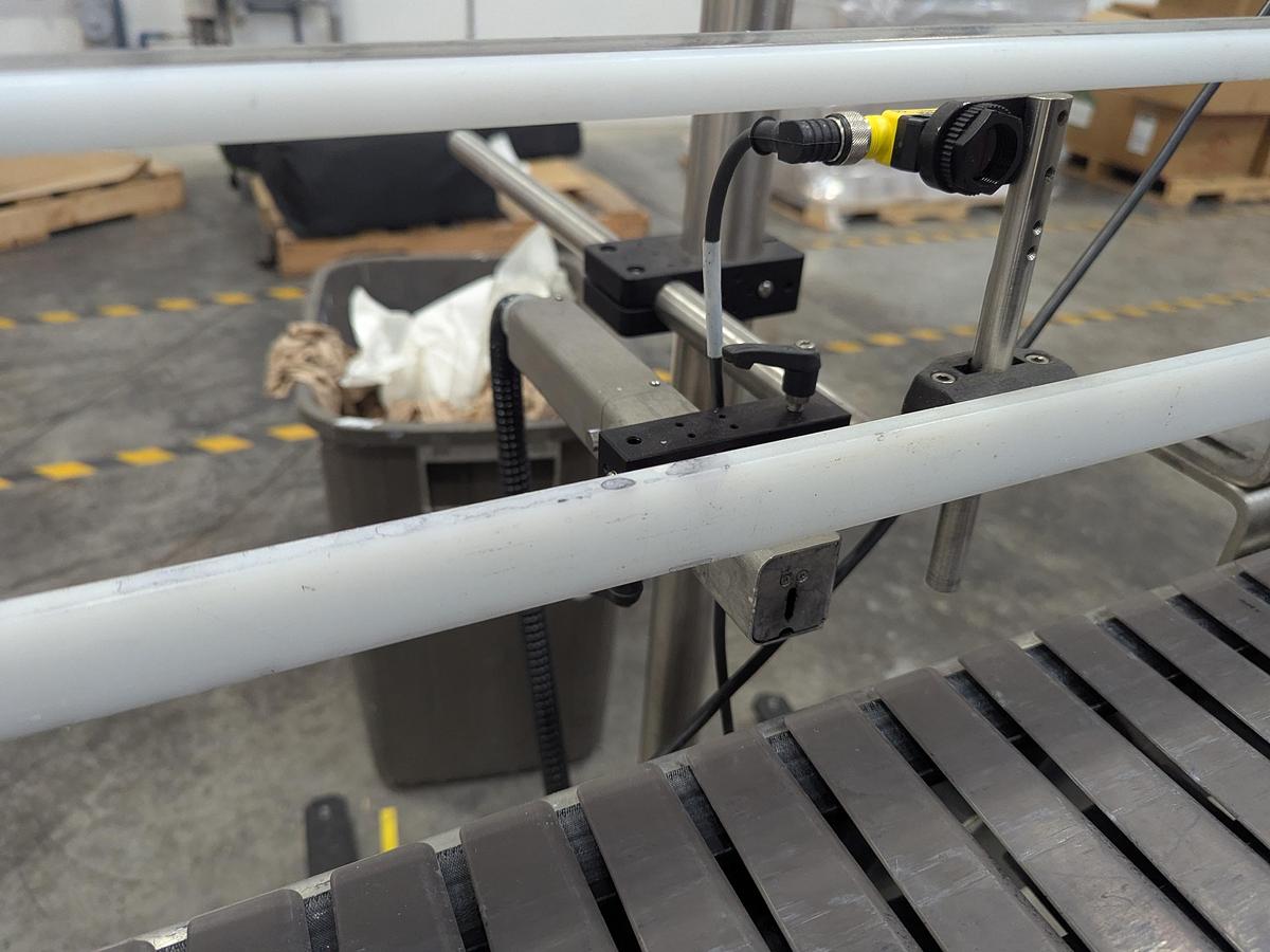 Used Promach 4 Head Pail Filling Line Including Filler, Capper & Date Coder