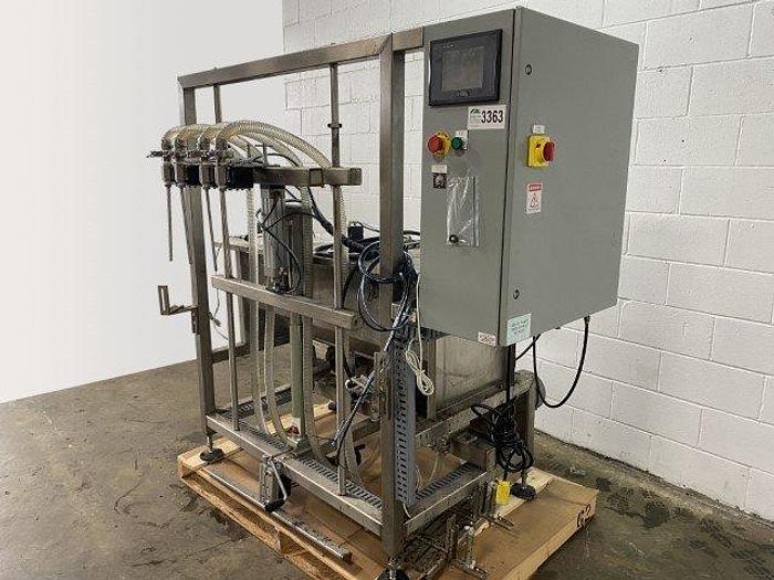 Used APS 4-Head Pump Filler