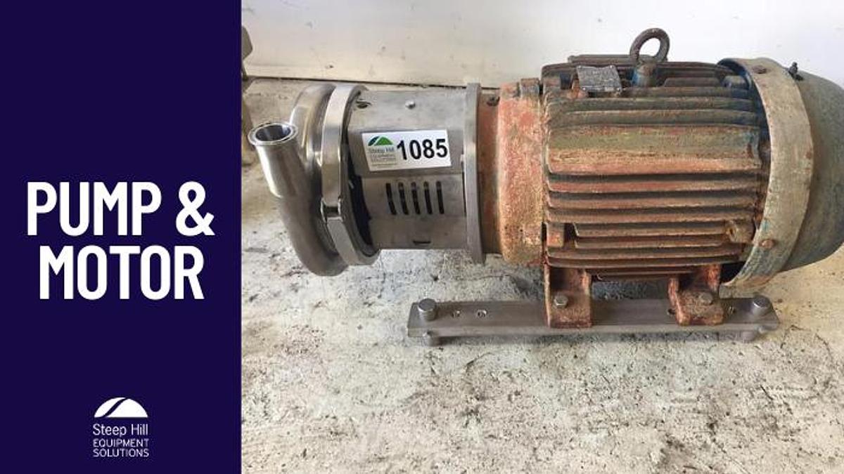 Used Centrifugal Rotary Pump & Motor
