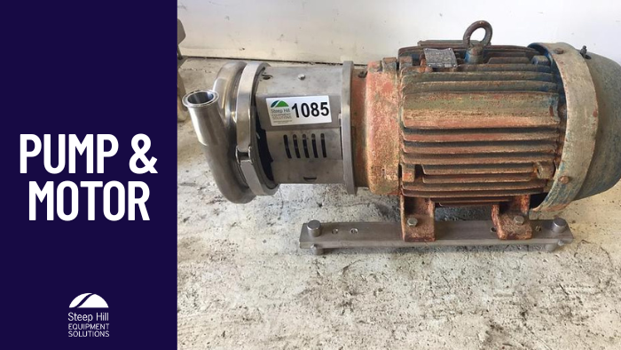 Used Centrifugal Rotary Pump & Motor