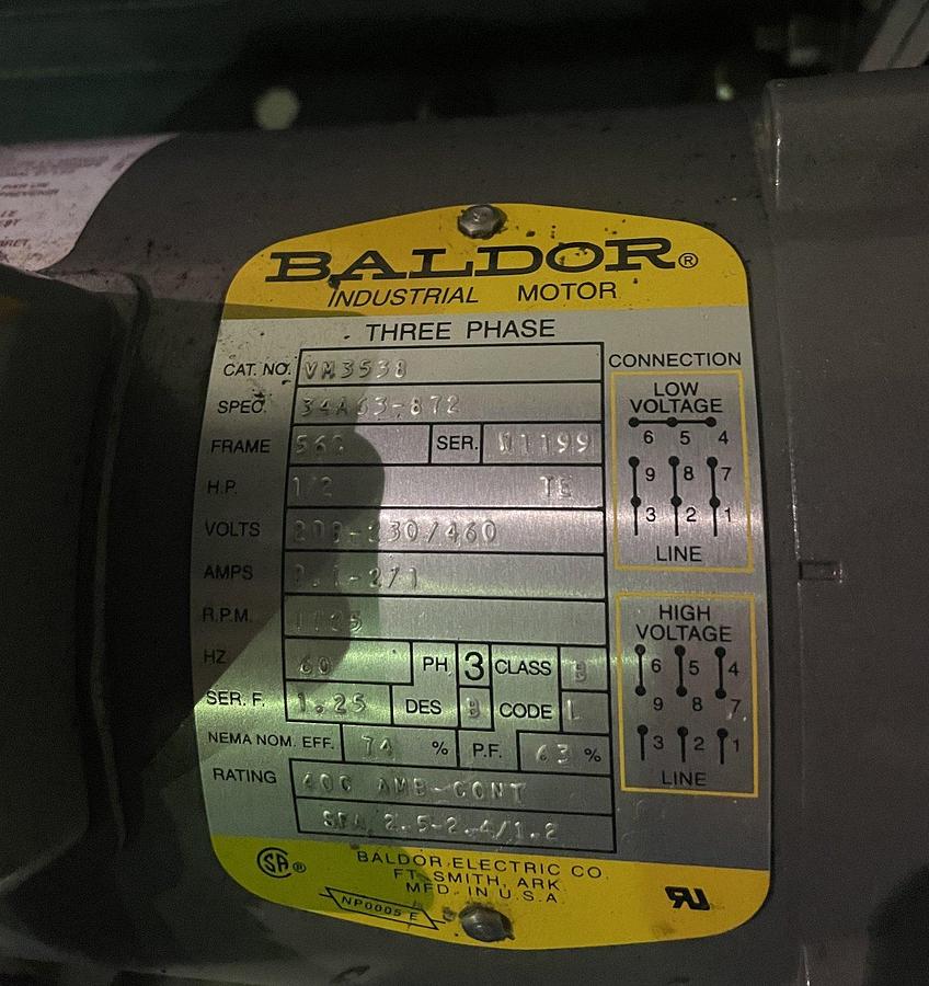 Used 8' Incline Conveyor