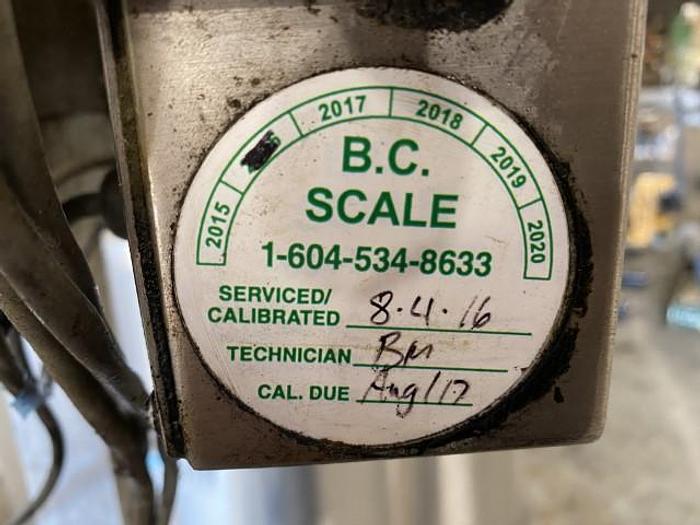 Used Mixing Tank with Load Cell