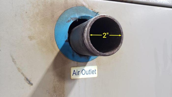 Used GS 100HP Rotary Screw Air Compressor