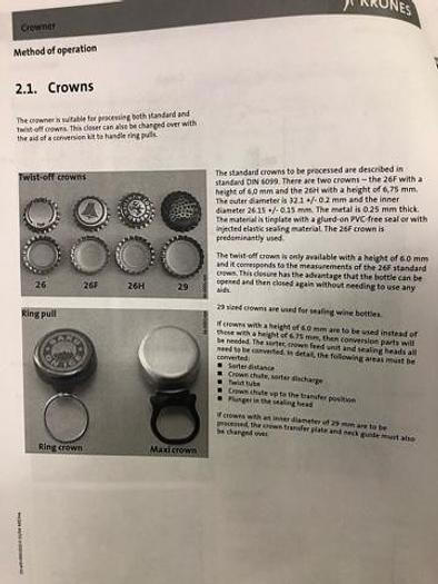 Used Krones Mecafill VKPV 120 Valve Bottle Filler