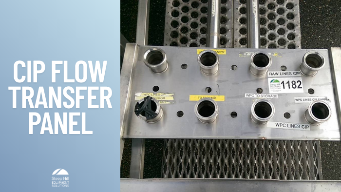 Used Manual CIP Flow Transfer Panel
