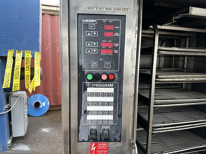 Used Lucks M20 Roll-In Rack Electric Oven