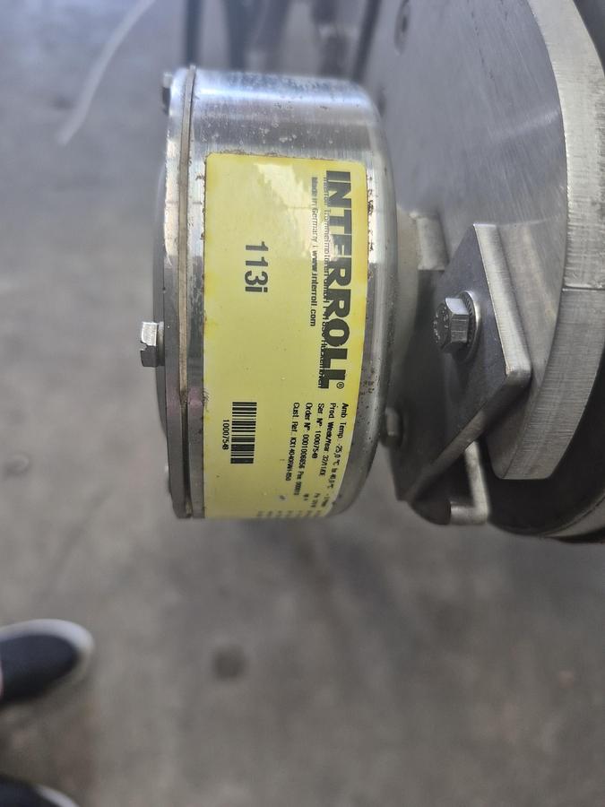 Used 4.75 ft Flat Belt Conveyor