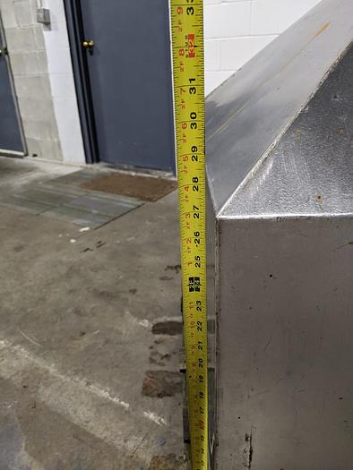 Used 200 Gallon SS Square Hopper