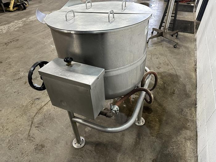 Used Crown Steam 60 Gallon Steam Kettle DLT-60