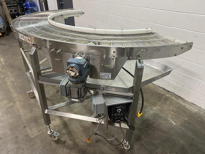 Used Carry Smart 180° Wire Conveyor