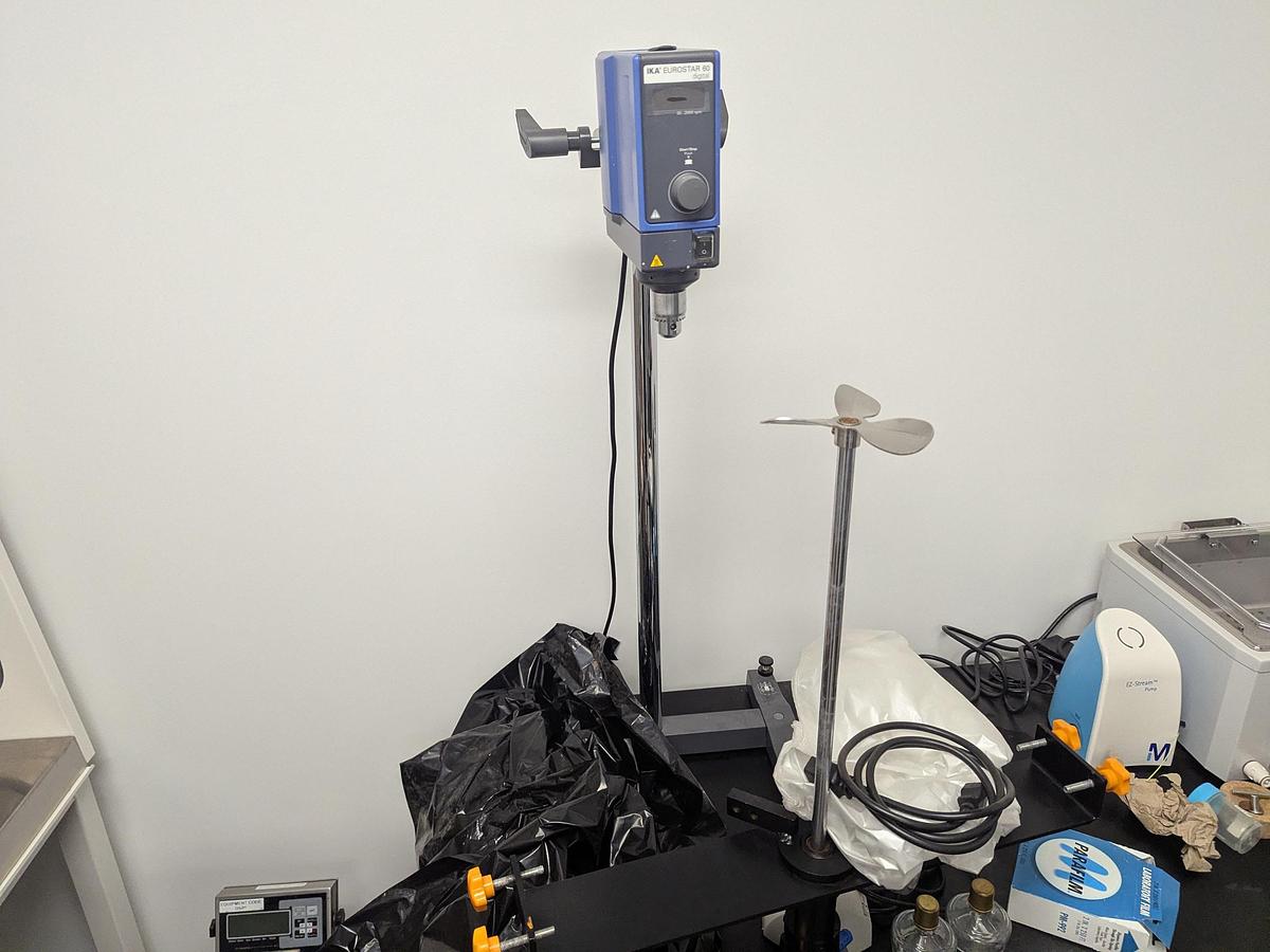 Used IKA Eurostar 60 Lab Mixer
