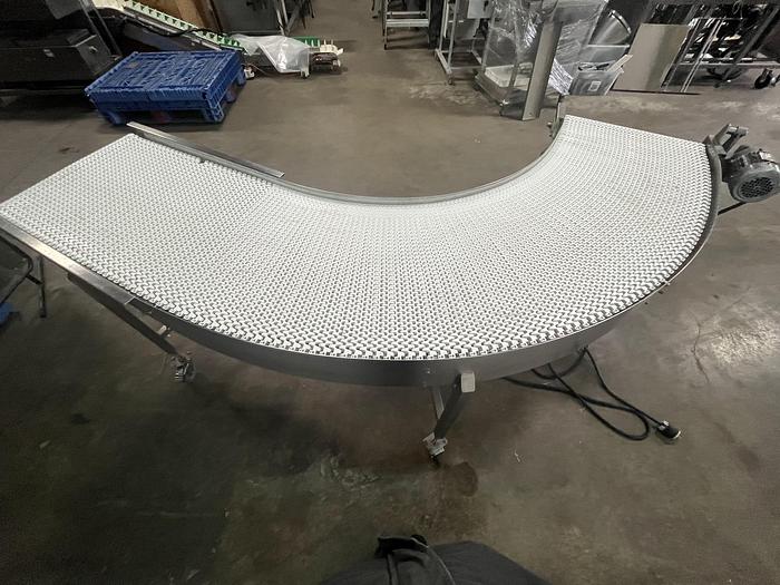 Used 11'6 Curved Conveyor