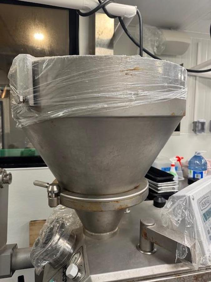 Used Vemag Robot 500 Stuffer with Bin Loader